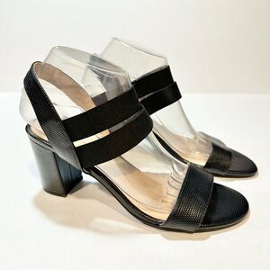 Bandolino Black Block Heel Sandals